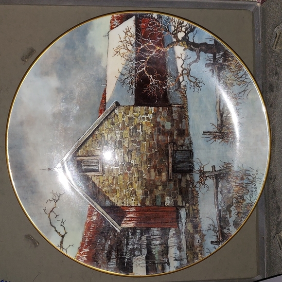 Vintage ERIC SLOANE PENNSYLVANIA PASTORALE ROYAL DOULTON PLATE 1977 - Picture 1 of 15